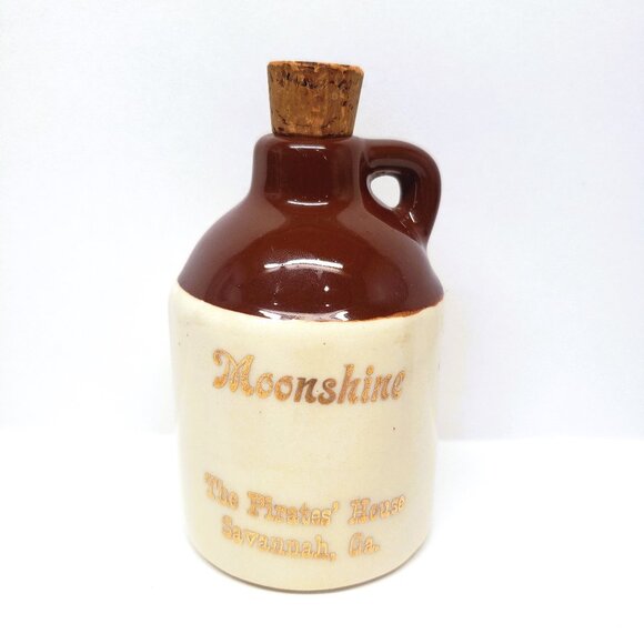 Souvenir Moonshine Jug Stoneware Paden City Artware Pirate's House Savannah GA - Picture 1 of 7